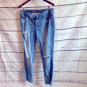 J.Crew broken in boyfriend jeans